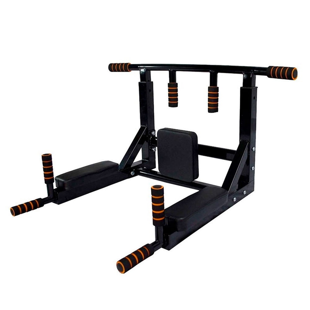 Barra Ejercicio Dominada Calistenia 8 En 1 Sportime Negra