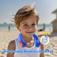 thumbnail image 2 of Ventilador de cuello Kidi Kids, sin aspas, 2600 mAh, recargable, 4 velocidades, 2 of 7