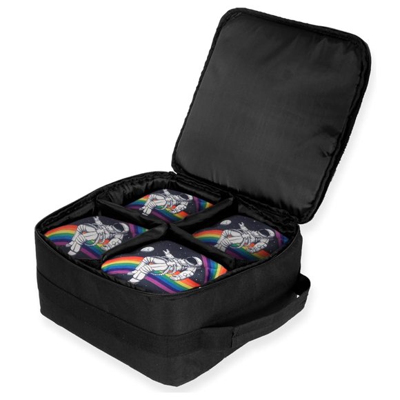 Bolsa Play Platoon para Cornhole de Diseño Compacto Negra