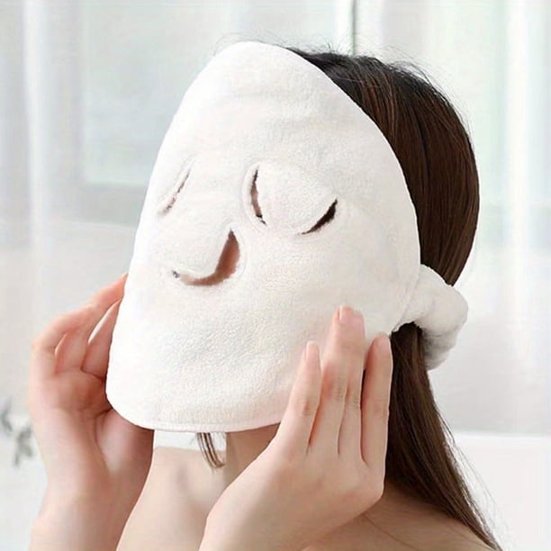 Rejuvenate Your Skin with this Reusable Hot & Cold Facial Towel Mask - Perfect Gift for Women!