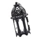 thumbnail image 3 of Portavelas De Candelita De Cristal, Farol De Hierro Forjado, Decoración De Boda Para El Hogar, Negro, 3 of 3