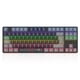 thumbnail image 1 of Teclado T-Dagger Bora Rainbow Lite T-TGK313BG-LIT Negro/Gris, 1 of 6