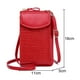thumbnail image 2 of Bolso bandolera pequeño para teléfono, cartera para celular para viajes y compras, 2 of 5