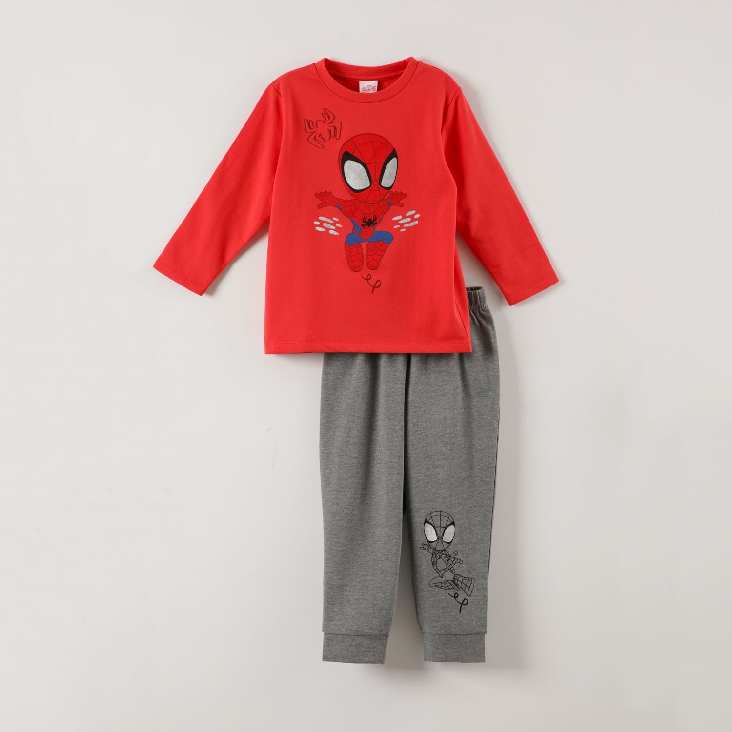 Conjunto Pijama Niño Spidey Super Pose Rojo Marvel