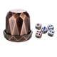 thumbnail image 3 of Juego De Vasos De Dados Fiocias Rojo, 3 of 5