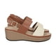 thumbnail image 2 of Sandalia Mujer Camel Plataforma Kylie Police, 2 of 5