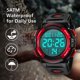 thumbnail image 4 of Reloj L LAVAREDO digital para hombre resistente al agua con cronógrafo, 4 of 7