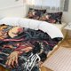 thumbnail image 1 of One-Punch Man Anime Home Bed 3-piece Set Classic Japanese Anime Polyester Wash Student Dormitory Set, 1 of 5