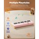 thumbnail image 2 of Piano Infantil Eastar Kido V-10 Digital Rosa con 32 Teclas, 2 of 9