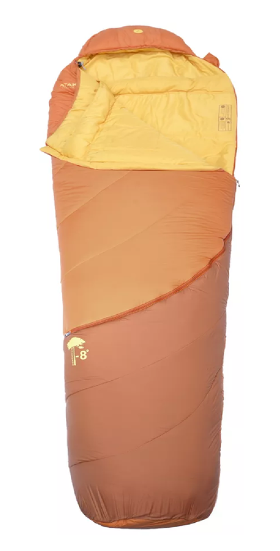 Genérico - Saco De Dormir Extremo -15º A 0º Conguillio Atakama Outdoor Naranja