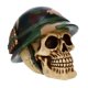 thumbnail image 2 of Decoración: calavera de Treasure Cove con sombrero, P754673, militar, 2 of 5