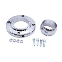 Magideal - Soporte De Piso Para De Dirección, Profesional Para Giratoria De 2"", Diámetro Exterior Total De 4 1/2 Pulgadas, Accesorios De Repuesto