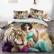 thumbnail image 1 of Magic-Lamp-Jasmine Princess Duvet Cover Soft 3D Printed Bedding Set with Comforter Cover, 1 of 5