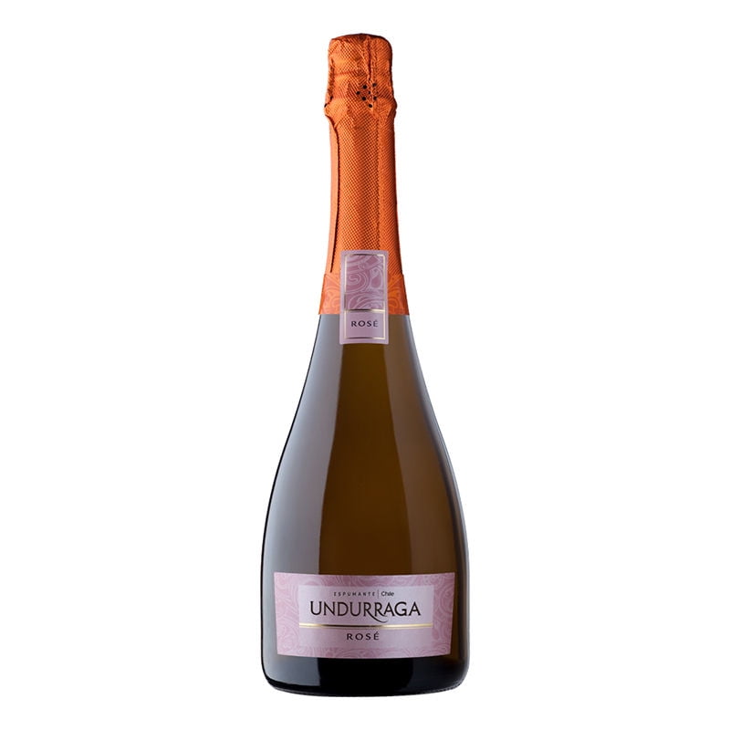 Espumante Rosé 13° Botella 750 ml Undurraga