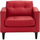 thumbnail image 4 of Sofa Retro 3 Cuerpos 1-1 Pu Rojo, 4 of 5