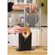 thumbnail image 2 of Rebanadora de bagels Hoan The Original Bagel Guillotina Silver, 2 of 3