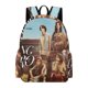 thumbnail image 1 of Héroe No Cantado-theme Backpack, Campus style schoolbag Bookbag with Adjustable Shoulder Straps And Large Zip Compartment, Unisex Travel Bags.42x30x15cm, 1 of 6