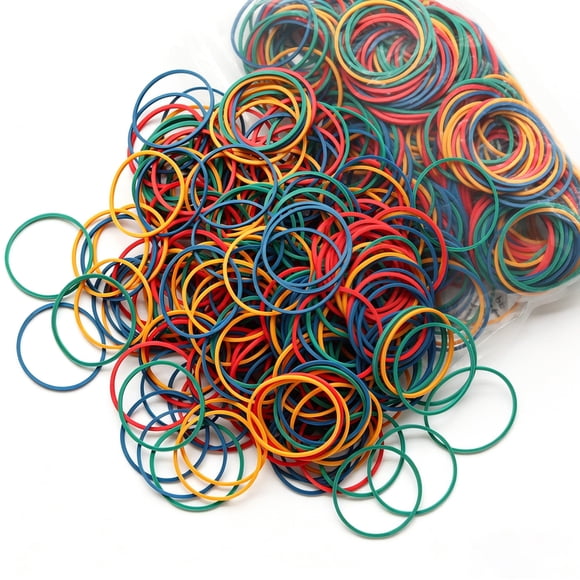 Gomas elásticas zelin 200 piezas de colores para oficina