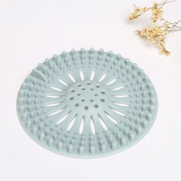 4pcs/set Hair Catcher Rubber Stopper Shower Drain Covers For Bathroom, Handbasin, Tub, Kitchen, Sink, Strainer, Sewer, Plug, Filter, Trap, Home, Drain Protectors