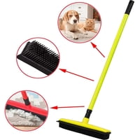Crusec - Escoba Raspador Goma Elimina Pelusas Mascotas