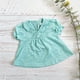 thumbnail image 1 of Blusa M/c Maya Verde Algodón Pima - Talla 1/3 MESES, 1 of 2