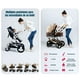thumbnail image 4 of Coche Cuna Moisés Con Accesorios LuBabycas Café, 4 of 8
