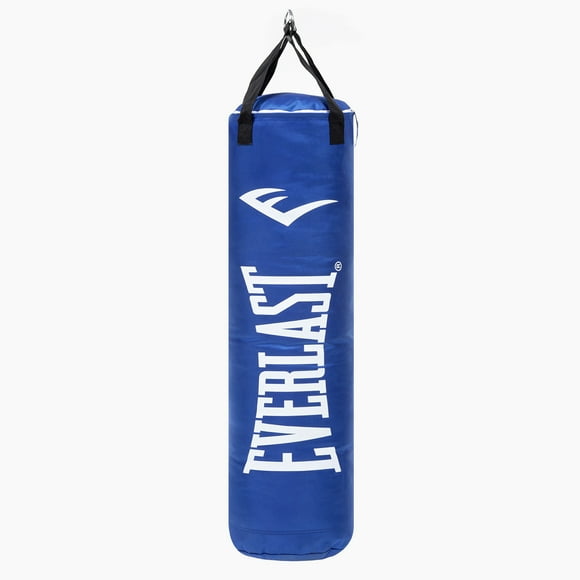 Saco De Boxeo Polycanvas Azul/blanco 100 Cm.