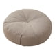 thumbnail image 1 of Almohada De Suelo Redonda Premium Pequeña Para Yoga, Sofá Cama, Adultos Y Niños, Color Gris Claro, 1 of 5