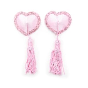 Dominame - Pezoneras Con Borlas Corazones