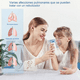 thumbnail image 3 of Nebulizador Inhalador Portátil Recargable USB Niños Adultos Mesh, 3 of 3