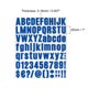thumbnail image 2 of Uxcell Juego de Pegatinas de Letras y Números de Vinilo Impermeable Autoadhesivo de 1 pulgada, 8 Hojas Azul Oscuro, 2 of 6