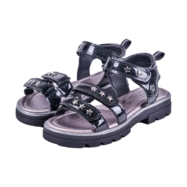 Sandalias Niña Negro Pillin