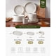 thumbnail image 3 of Juego De Vajilla Star De 24 Piezas Platos Y Bowls Blancos, 3 of 9