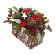thumbnail image 4 of Centro De Mesa Navideño Plantas Artificiales Navideñas Para El Escritorio Del Hogar Regalo De Navidad Frutos Rojos, 4 of 5