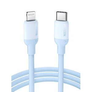 Ugreen - Cable Usb-C A Lightning (Iphone) 1Mt Modelo Us387 Certificado Celeste