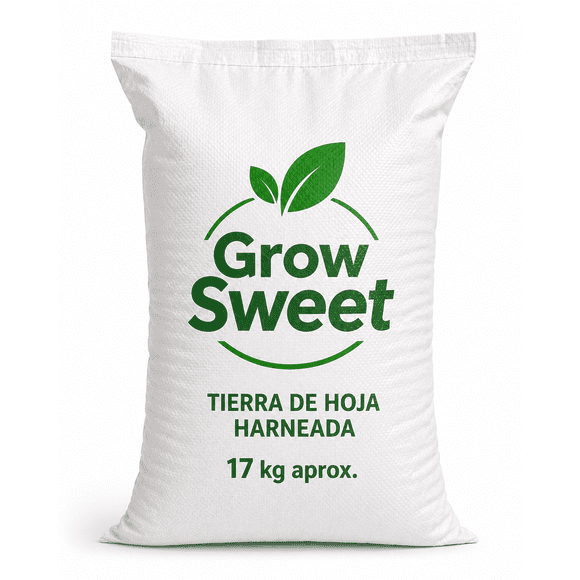 Tierra de Hoja Harneada Grow Sweet 17 kg  para Jardín y Maceteros