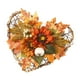 thumbnail image 1 of Corona De Calabaza De Cosecha En Forma De Corazón Para Bodas, Decoración De Pared, Corona Artificial De Halloween, 1 of 3