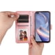 thumbnail image 2 of Funda tipo cartera FOXDOCK para OPPO A53 5G , diseño girasol en relieve, cuero PU, cierre magnético, soporte y tarjetero, 2 of 5