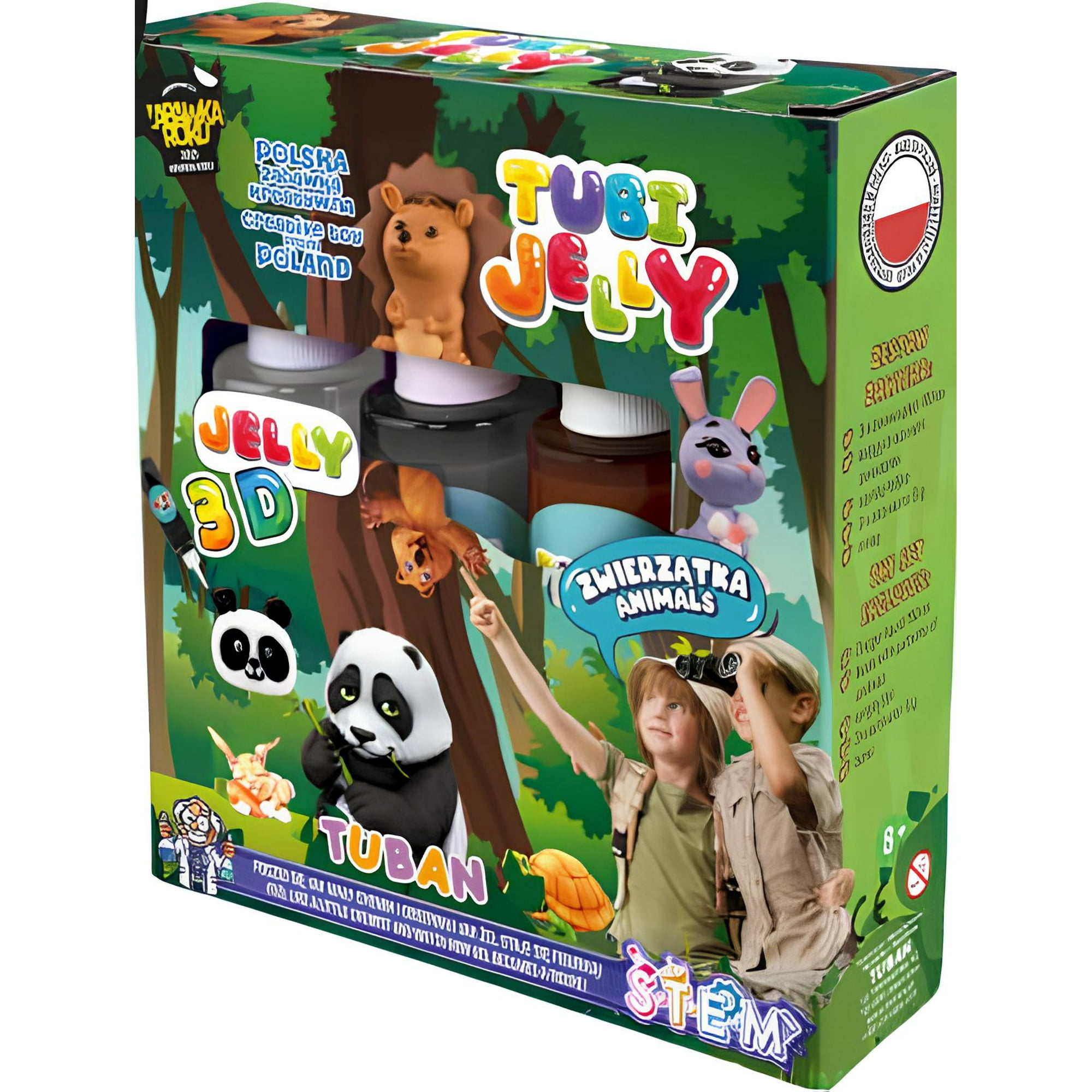 Tuban - Set Tubi Jelly 3 Colores - Animales