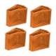thumbnail image 4 of 4 Cubiertas Antideslizantes Para Patas De Escalera De Repuesto, Almohadillas Para Patas De Escalera De Estabilidad Mejorada, Color Naranja, 4 of 5