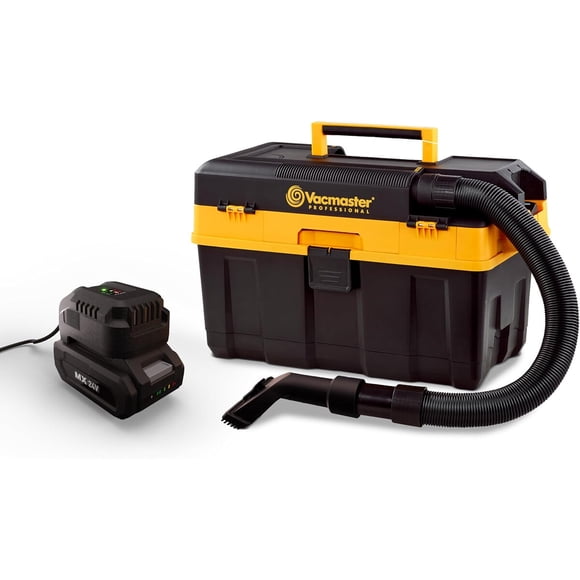 Aspiradora Vacmaster DVTB244 de 4 galones, 24 V inalámbrica