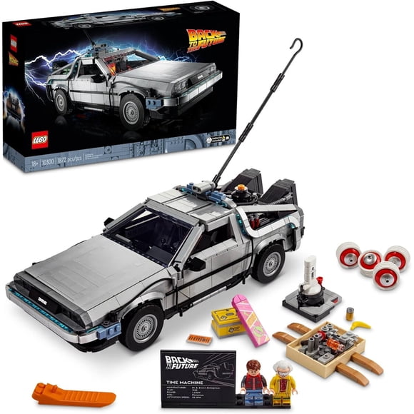 LEGO Icons DeLorean Volver al Futuro 10300 Auto Modelo