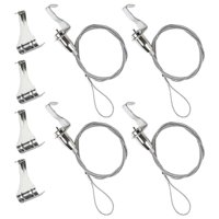 Bothyi - 4 Piezas De Sistema Para Colgar Cuadros Con Riel, Accesorios Para Manualidades, Hardware, 0,5 M