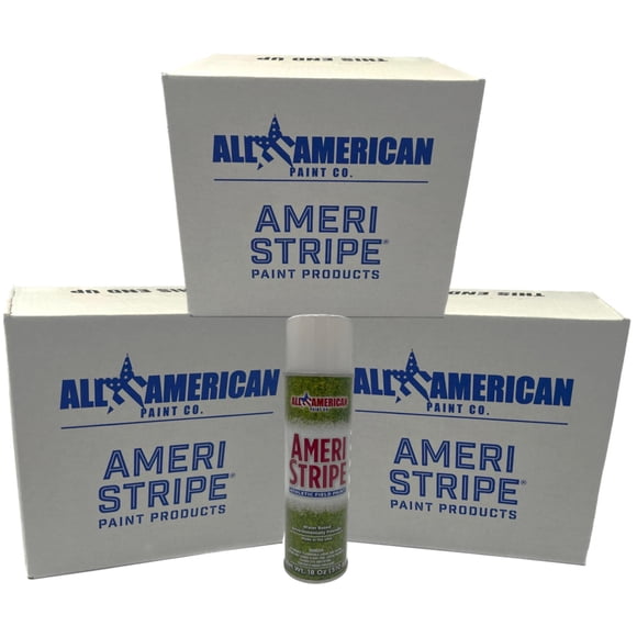 Pintura en aerosol para marcación de campos deportivos Ameri-Stripe, 36 latas