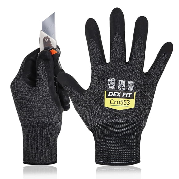 Guantes Resistentes A Cortes Cru553 Nivel 5 De Protección M