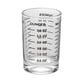 thumbnail image 1 of Vaso medidor Oggi 3 oz/90 ml Base pesada con marcas claras, 1 of 7