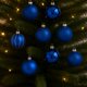 thumbnail image 3 of 30 Bambalinas Esferas Navideñas Azul 6cm Adorno Brillantes, 3 of 3