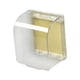 thumbnail image 5 of Cubierta protectora de salida autoadhesiva, caja antiaplash, cubierta de enchufe impermeable para placa de interruptor de toma de corriente de baño al , Blanco Transparente, 5 of 5