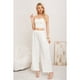 thumbnail image 2 of Pantalon Palazzo Algodon Mujer Tipo Lino Bota Ancha 3002, 2 of 3