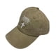 thumbnail image 1 of Vintage Baseball Cap - Cross Print Sunscreen Sports Hat - Washed Distressed Dad Hat, 1 of 5